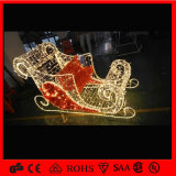 Outdoor Use Holiday Motif 2D LED Sleigh Car Light