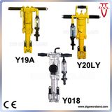 Air Leg Hand Held Rock Drill Tool (Y018 Y19A Y20LY) Pneumatic Hand Rock Drill, Pneumatic Rock Drill, Air Rock Drillshelley