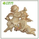 Home Ornament Resin Angel Wall Decoration (NF87150-2)