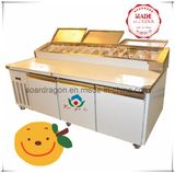 3 Doors Pizza Fridge with Working Bench