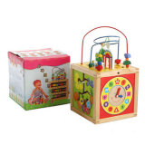 Wooden Circle Beads, Wooden Educational Toys