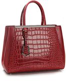 Selling Styles New Fashion Genuine Leather Lady Design Handbags (MD25610)