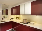 Lacquer Door Kitchen Cabinet, Modern Style Kitchen Furniture