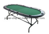 2 Folding 10 Person Poker Table with Iron Leg (SY-T08)