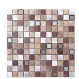 300*300 Glass Metal Tiles Mosaic From Foshan China (R1620)