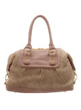 PU Women's Fashion Bag Weave Handbag (NS-204)
