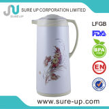 Flower Painting Planstic with Double Wall Glass Inner Jug (JGGT)