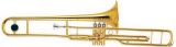 C Key Piston Gold Lacquer Trombone