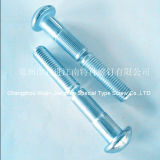 Zinc Plated Round Head Lock Bolt for Wagon Industry