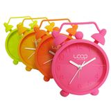 Wholesale Fluencent Logo Printed Silicone Mini Table Alarm Clock