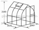 A7 Series Greenhouse for Plants and Flowers (A707)
