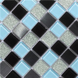 Most Fashionable Glass Mosaic Wall Tiles Washing Room Crystal Glass Mosaic
