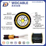 Outdoor Communication Fiber Cable ADSS Optical Fiber Cable