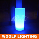 Color Party Decoration LED Round Pillar Lighting