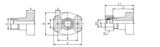 Hydraulic Fitting 1CFL-1DFL-1DFS-W