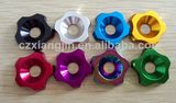 CNC Aluminium Alloy Flower Shape Password Jdm Bumper Fender Washers