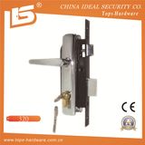 Aluminum Handle Iron Plate Mortise Lockset (320)