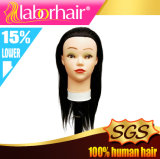 Training Mannequin Head, Hairdressing Practice Head Human Remy Hair