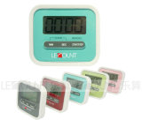 LCD Display Countdown Kitchen Timer with Magnet and Clockwise Function (LC943)