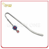 Exquisite Soft Enamel Metal Bookmark with Little Charm