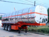 Insulation Tanker Trailer for Chemical Liquid, Bitumen