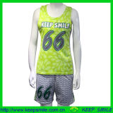 Girl's Lacrosse Uniform with Race Back Reversible Jersey and Short