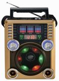 11 Bands Radio with Disco Light & USB/SD Card Player