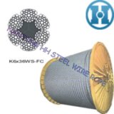 Drum Hoisting Rope for Mining Wire Rope K6X36ws+FC