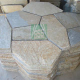 Natural Stone Beige Flooring Slate Tile