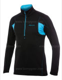 Professional Long Sleeve Running Shirt for Men with Spandex