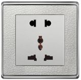 Multifunction 5 Holes 13A Wall Socket (OMY-N8-012)