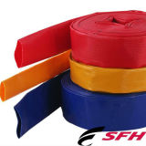 (Blue, Red, Yellow) PVC Layflat Hose for Irrigation