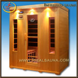 4-Person Infrared Detox Steam Sauna Room/Sauna Cabin