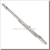 in-Line Keys 16 Hole Silver Plated C Flute (FL4312S)
