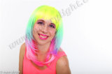 Synthetic Fiber Party Wig