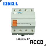 4Poles 63A Residual Current Circuit Breaker (RCCB, RCBO, RCDS)