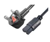 UK Plug to IEC60320 C15 Female