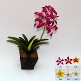 Artificial Potted Flower, Imitative Silk Orchid