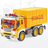 Plastic Friction Truck Toy with Music and Light