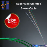 Enhanced Performance Fiber Unit Super Mini Uni-Tube Blown Cable Optical 4 Core