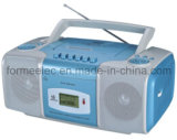 Portable DVD CD MP3 Boombox with Cassette Recorder Player DVD9214uc