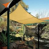 Customizable 100% Virgin New HDPE Fabric Garden Sun Shade Sail (Experienced Manufacturer)