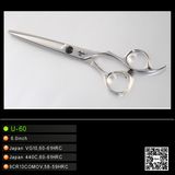 Offset Handle Hair Dressing Scissors (U-60)