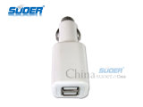 Suoer Factory Price 2 USB Cigarette Lighter Charger Car Cigarette Lighter (SE-108)