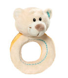 Plush Soft Bear Rattle Toy