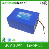 Hot Selling 36V 10ah LiFePO4 Battery for E-Bike