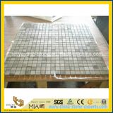 White Wooden Marble Mosaic for Floor or Wall Decoration