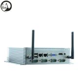 Fanless Net Box PC/ Mini Box Barebone System Nfn80L, Thin Client Computer with RS232/ RS485