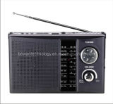 FM/AM/SW1-2 4 Band Radio Receiver MP3 Player (BW-F18U)
