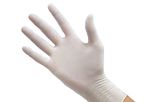 Blue Latex Exam Gloves M Size